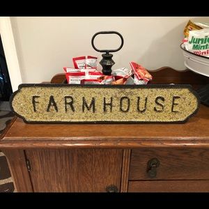 Metal Farmhouse sign